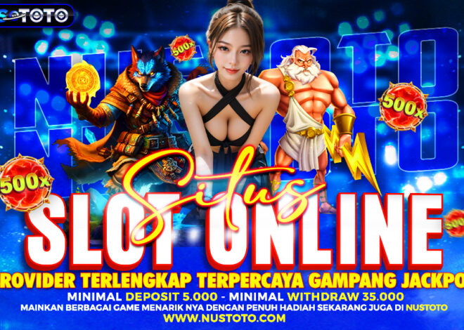 Bandar Slot Online Provider Terlengkap Terpercaya Gampang Menang: